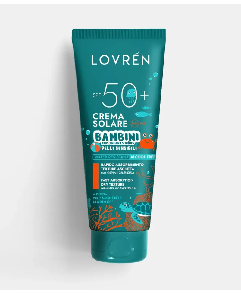 Lovrén Solaire Crema Solar SPF50+ Niños e Pieles Sensibles 200 ml