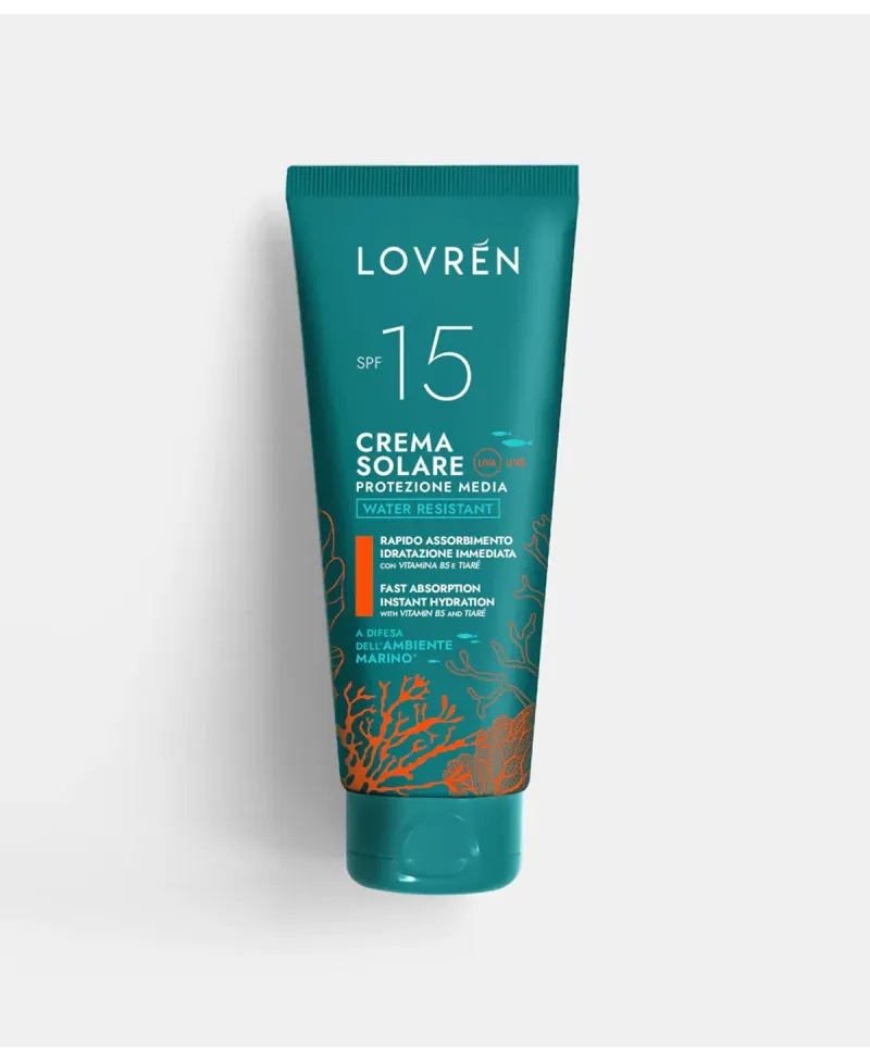 Lovrén Solaire Crema Solar SPF15 Protección Media 100 ml