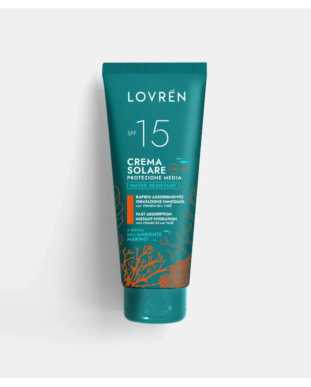 Lovrén Solaire Crema Solar SPF15 Protección Media 100 ml