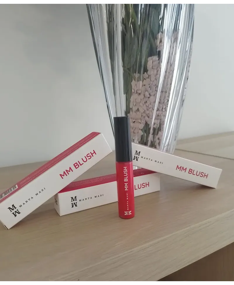 Marta Masi: Blush Tratante en Crema-Gel (Multiusos) + Brocha GRATIS