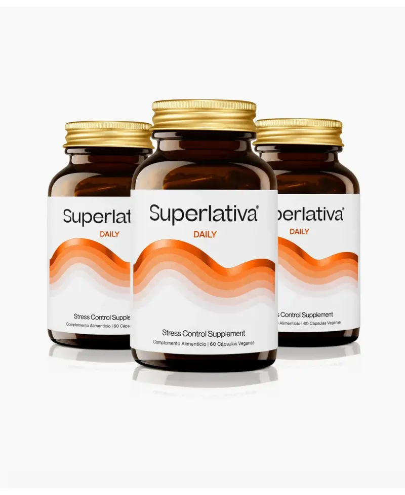 Superlativa Pack Daily Electra Antiestrés 3x60 Cápsulas Herbales