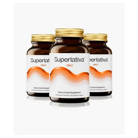 Superlativa Pack Daily Electra Antiestrés 3x60 Cápsulas Herbales