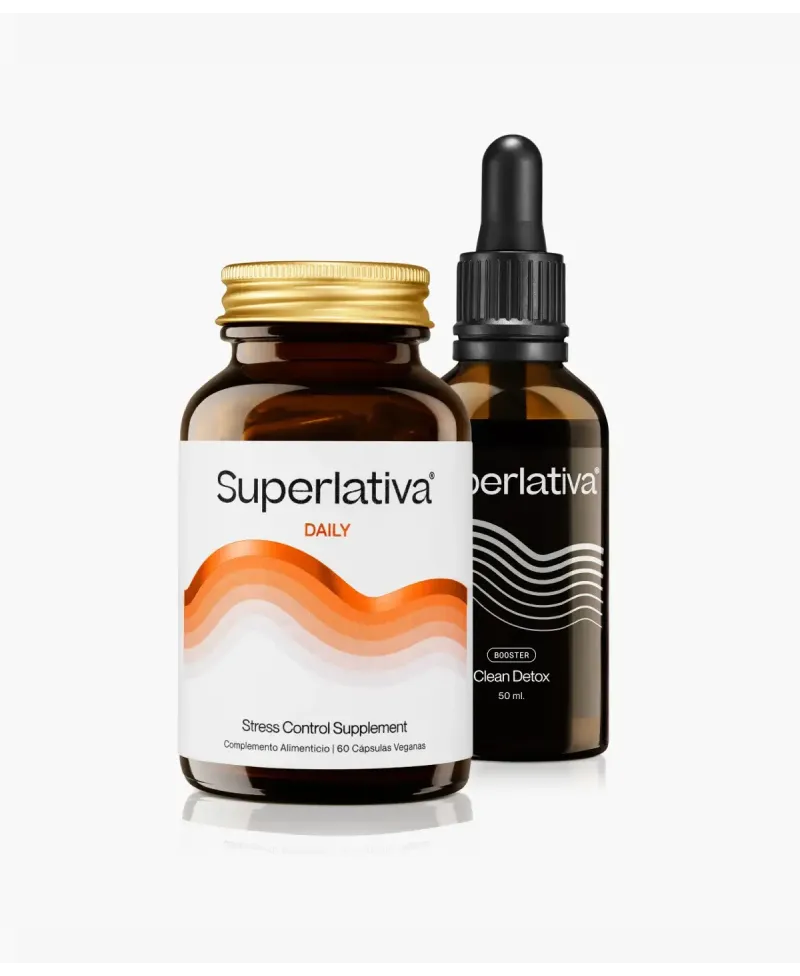 Superlativa Set Unstress Daily Electra 60 Cápsulas + Clean 50 ml