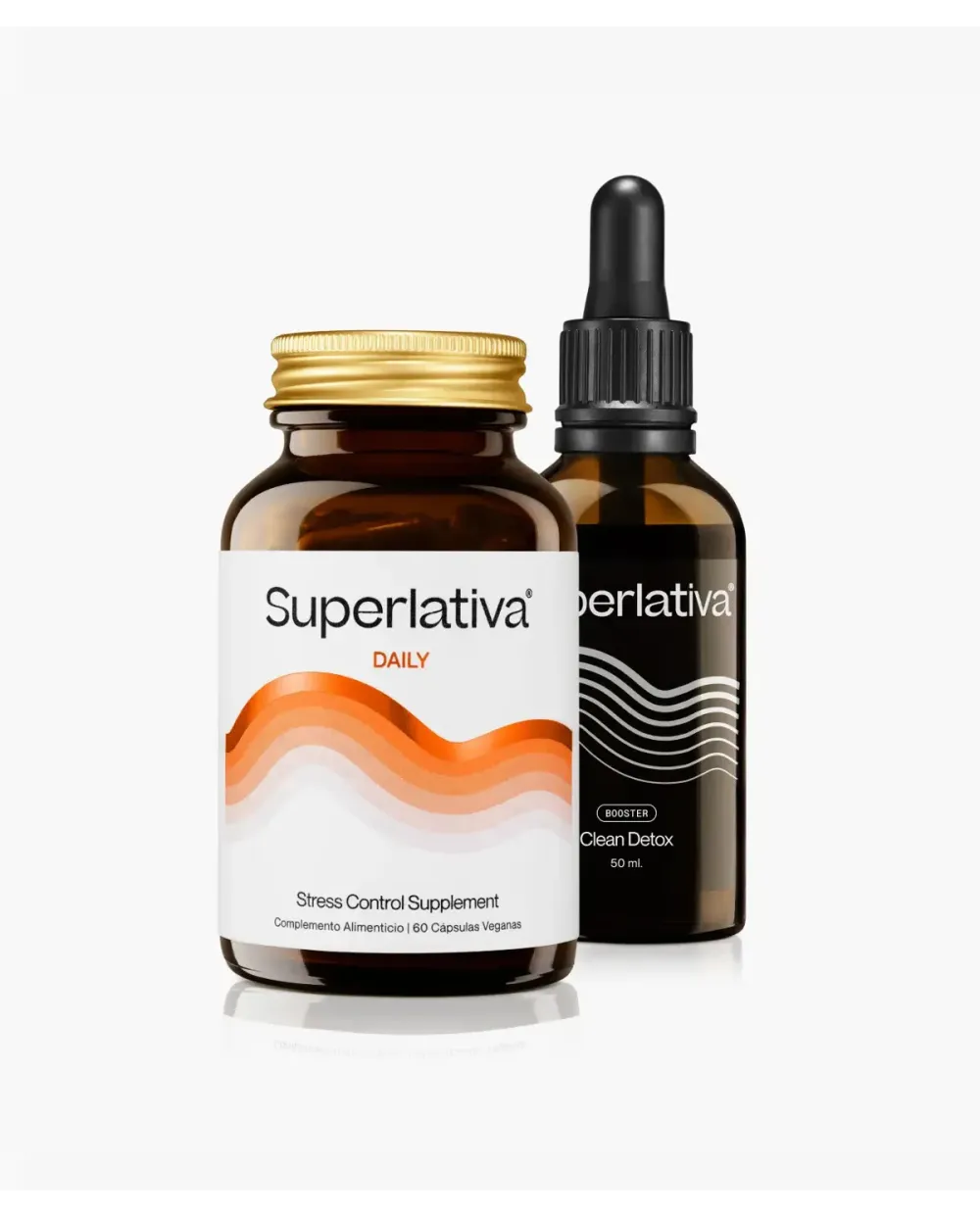 Superlativa Set Unstress Daily Electra 60 Cápsulas + Clean 50 ml