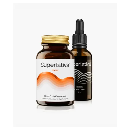 Superlativa Set Unstress Daily Electra 60 Cápsulas + Clean 50 ml