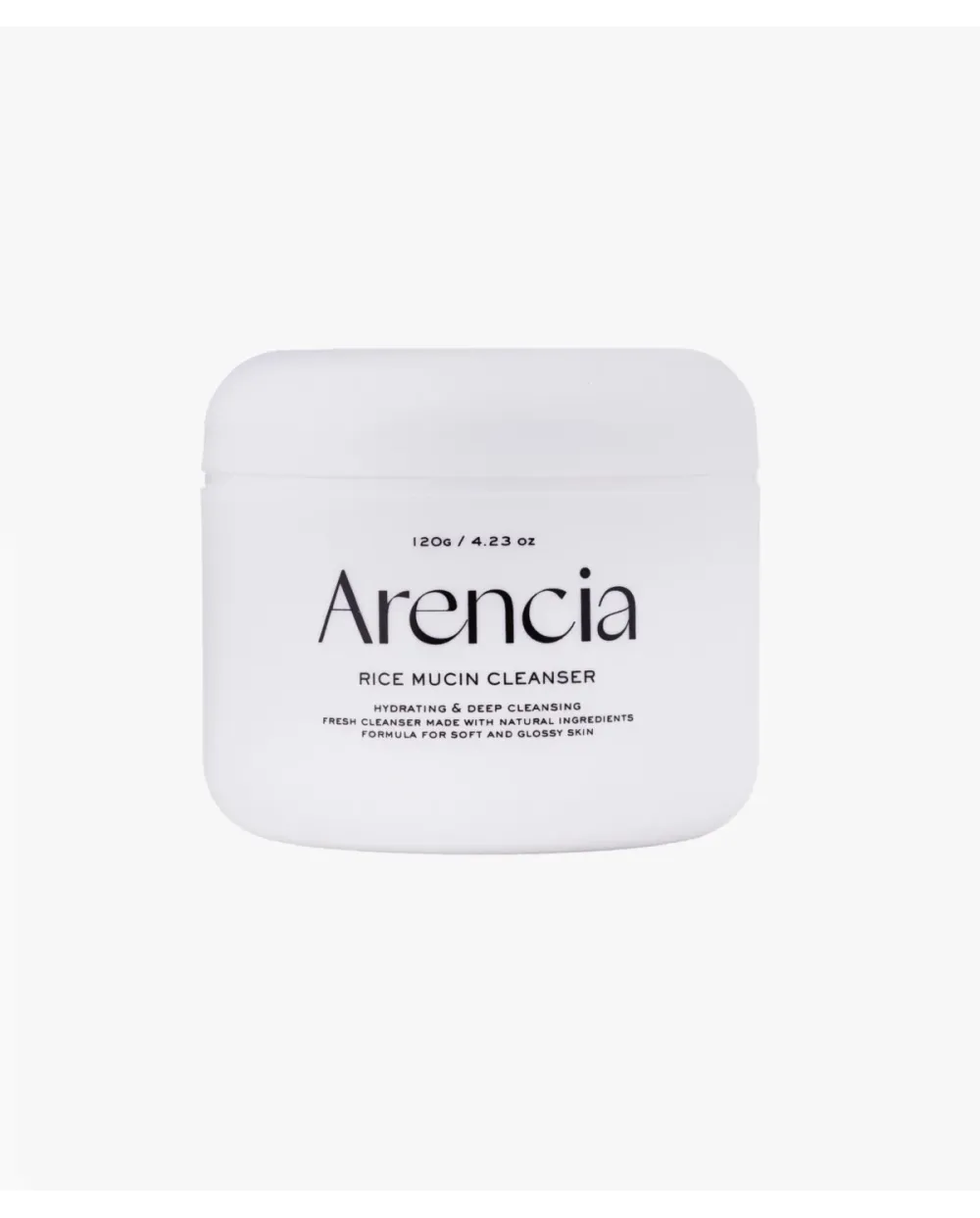 Arencia Rice Mucin Cleanser Brightening and Moisturizing Face Wash 120g