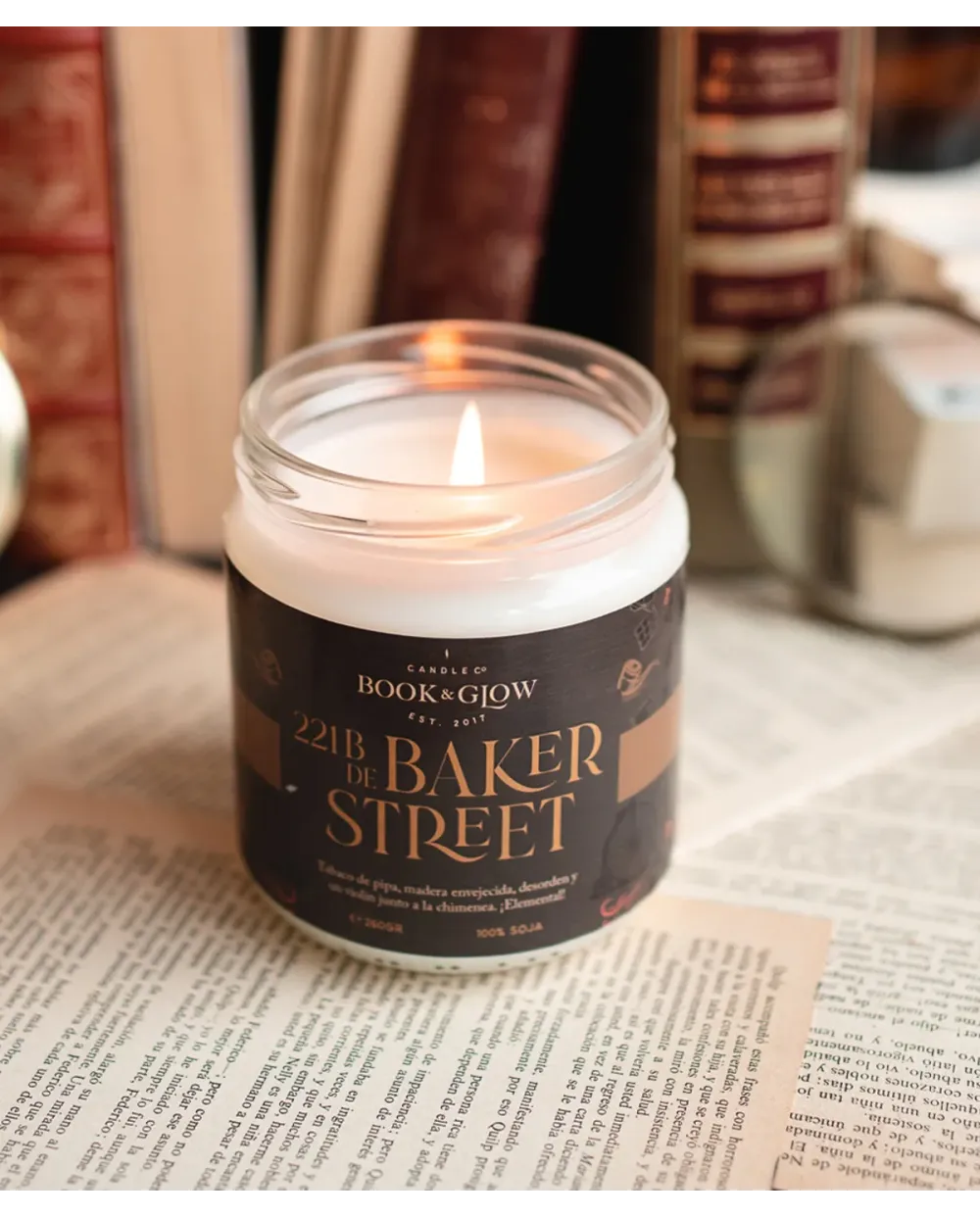 Book & Glow 221B de Baker Street