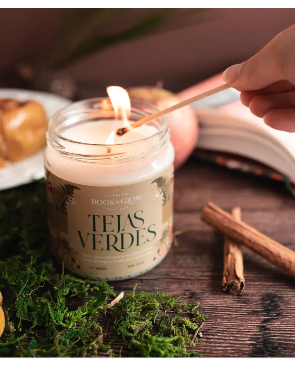 Book & Glow Tejas Verdes