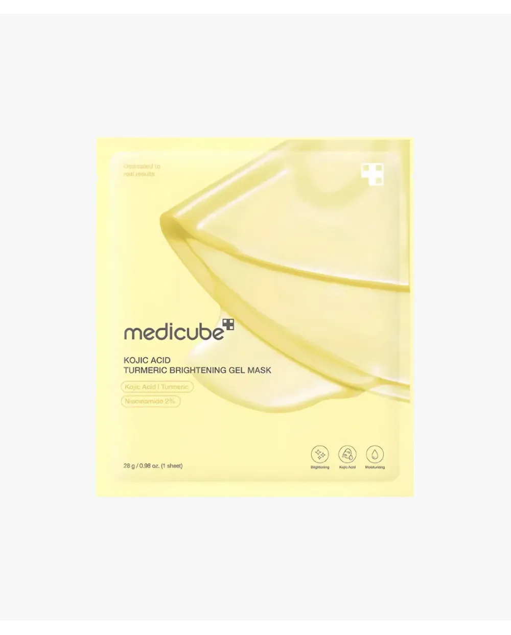 Medicube Kojic Acid Turmeric Brightening Gel Mask 28 g