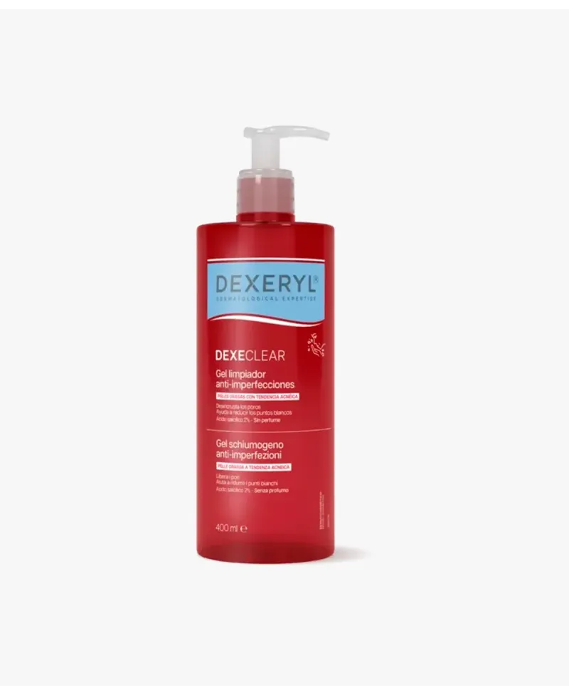 Dexeryl Dexeclear Gel limpiador anti-imperfecciones 400 ml