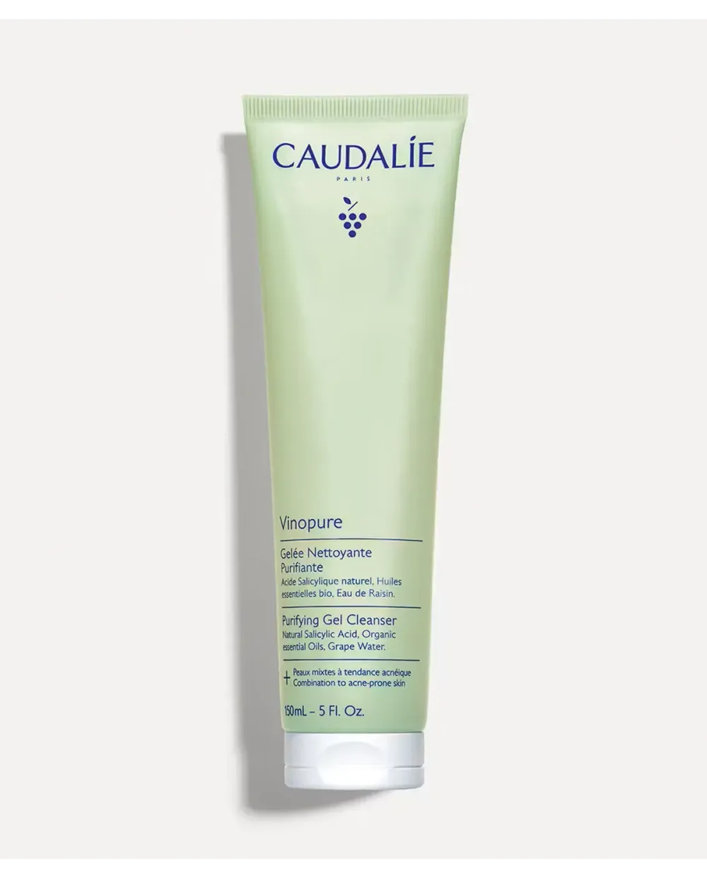 Caudalie Vinopure Gelatina Limpiadora Purificante con Acido Salicílico 150 ml