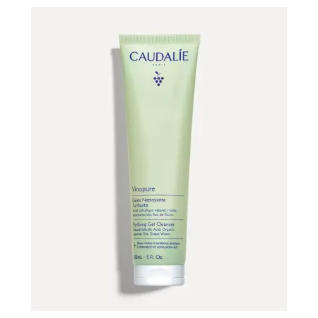 Caudalie Vinopure Gelatina Limpiadora Purificante con Acido Salicílico 150 ml