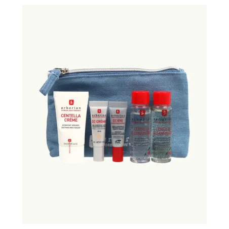 Kit de Viaje Erborian Clair | Maquillaje y Skincare en un Solo Pack