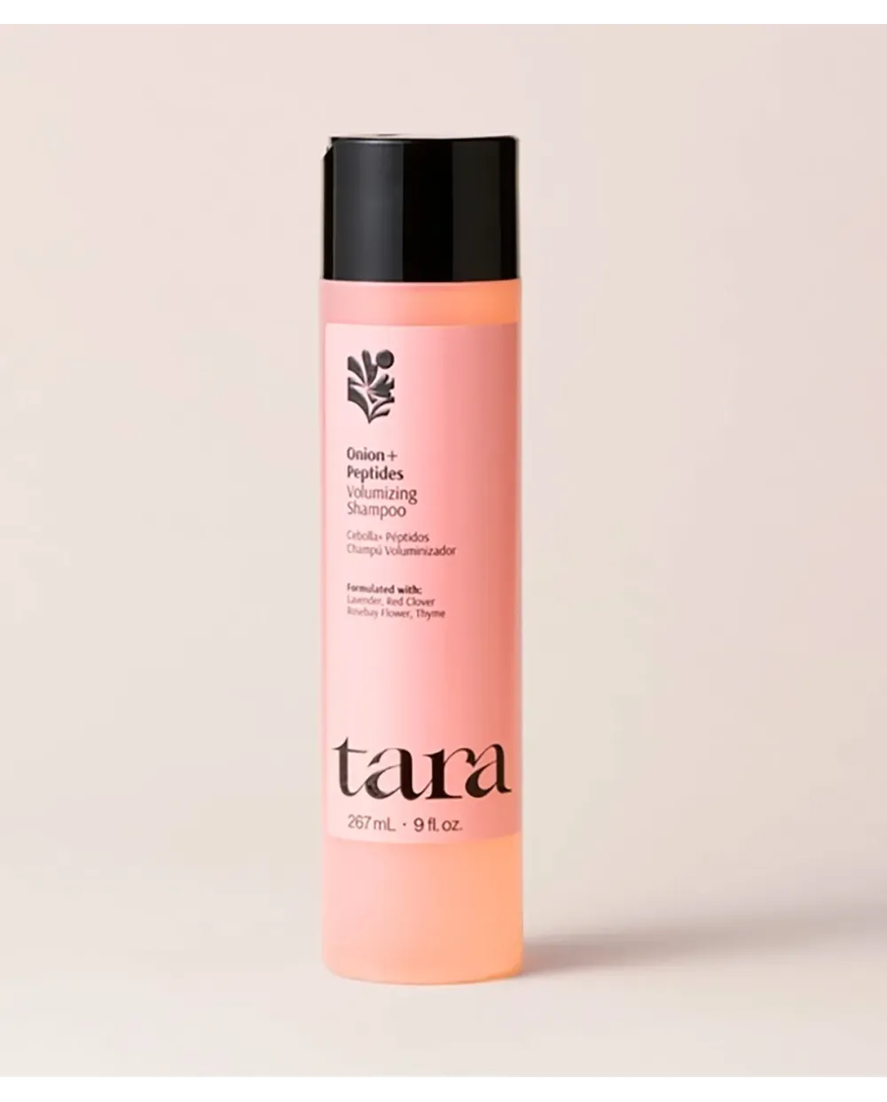 Tara Champú Voluminizador Cebolla + Péptidos 276 ml