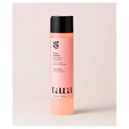 Tara Champú Voluminizador Cebolla + Péptidos 276 ml