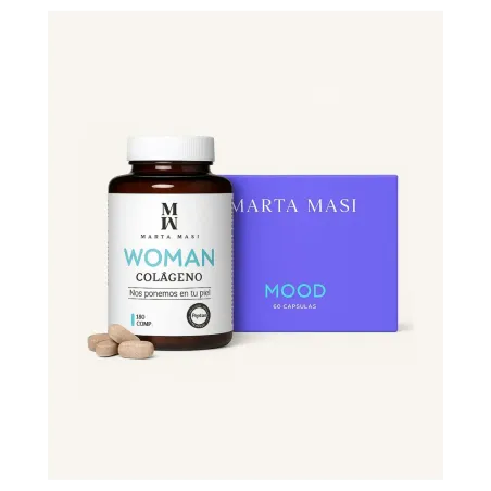 Marta Masi Mood 60 cápsulas + Woman Colágeno 180 Comprimidos