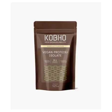 Kobho Proteína Vegana Aislada Sabor Vainilla 525 g