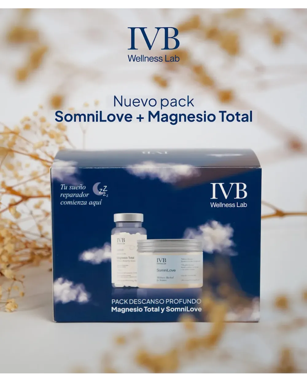 IVB Pack Somnilove + Magnesio Total