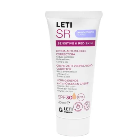 LETISR Crema Anti-Rojeces Correctora Color SPF30