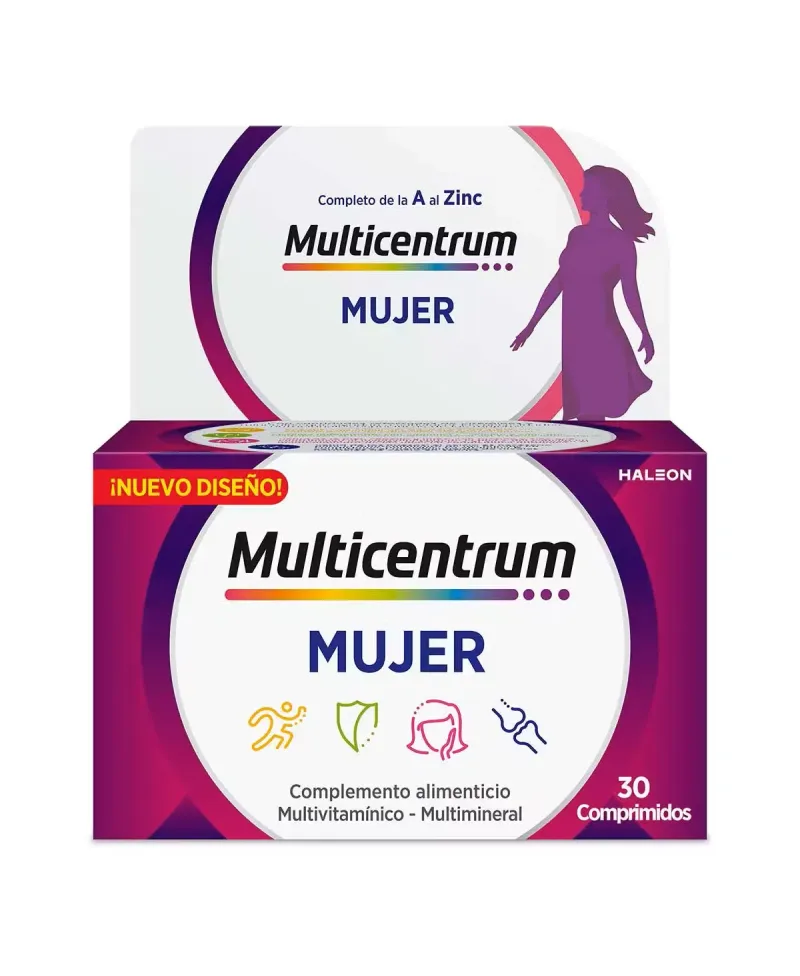 Multicentrum Mujer 30 comprimidos