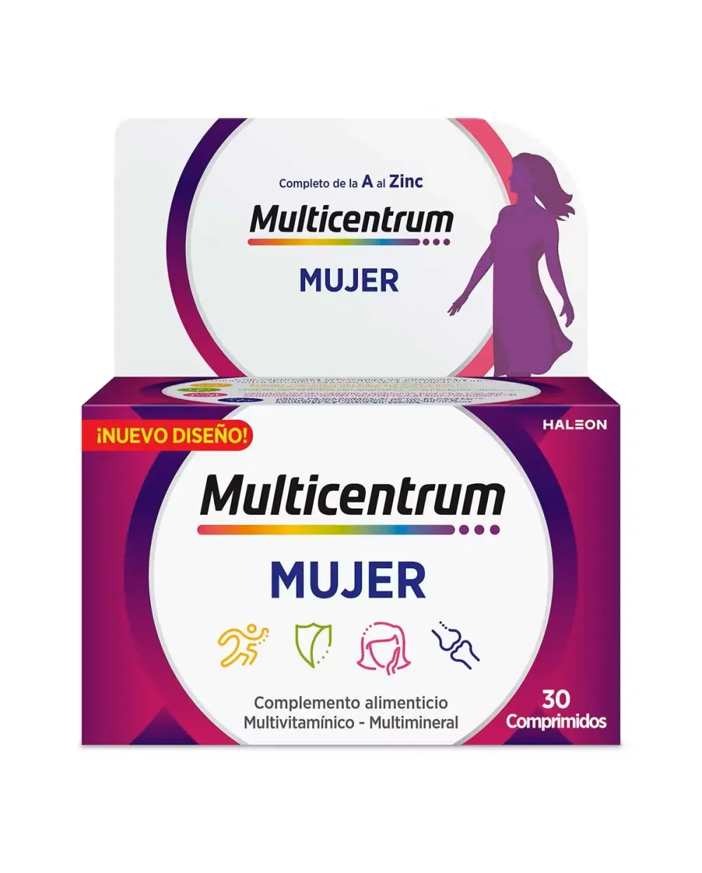 Multicentrum Mujer 30 comprimidos