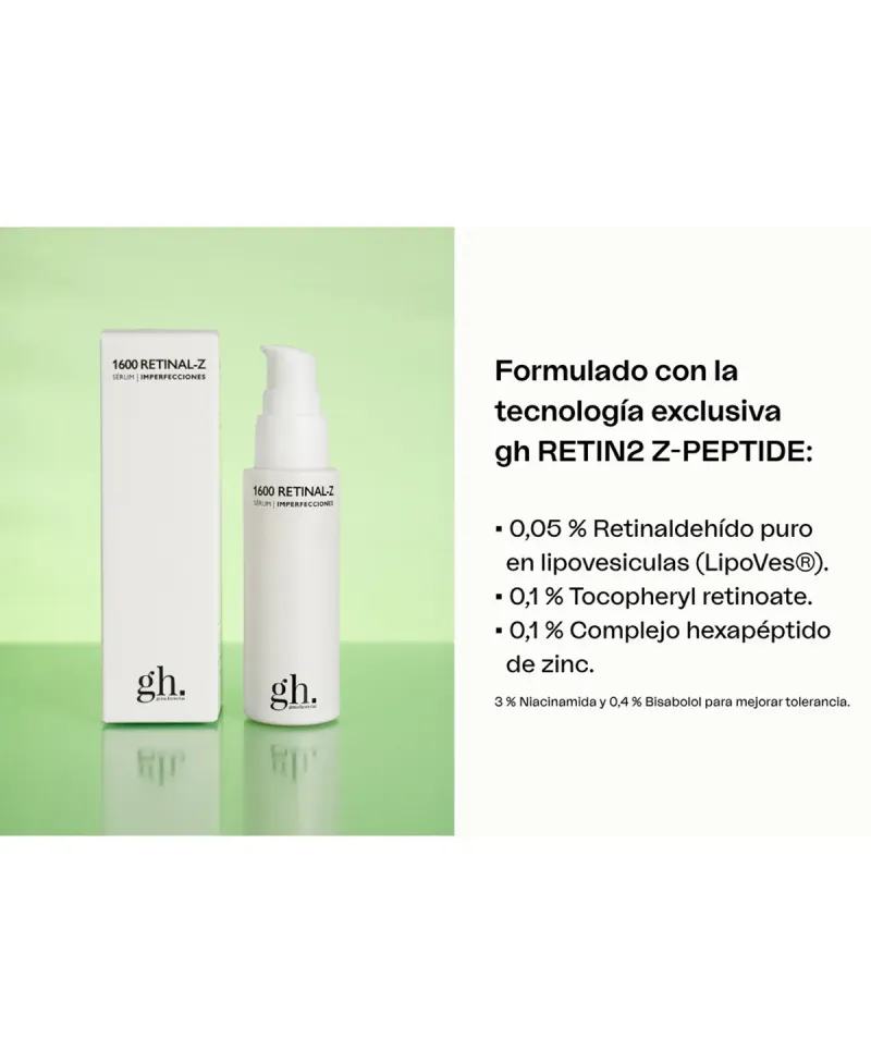 Gema Herrerías gh 1600 Retinal Z Sérum Imperfecciones