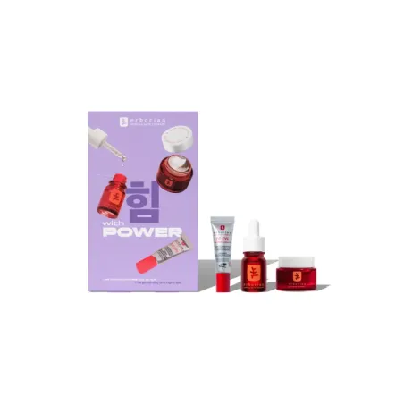 ErborianLos imprescindibles de Día y Noche. With Power Tono Doré:  Skin Therapy Eye y Sérum en Aceite, y CC Eye doré