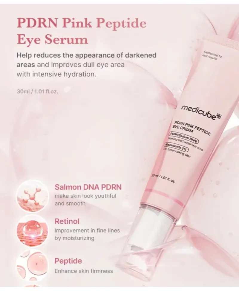 Medicube PDRN Pink Peptide Eye Cream 30ml
