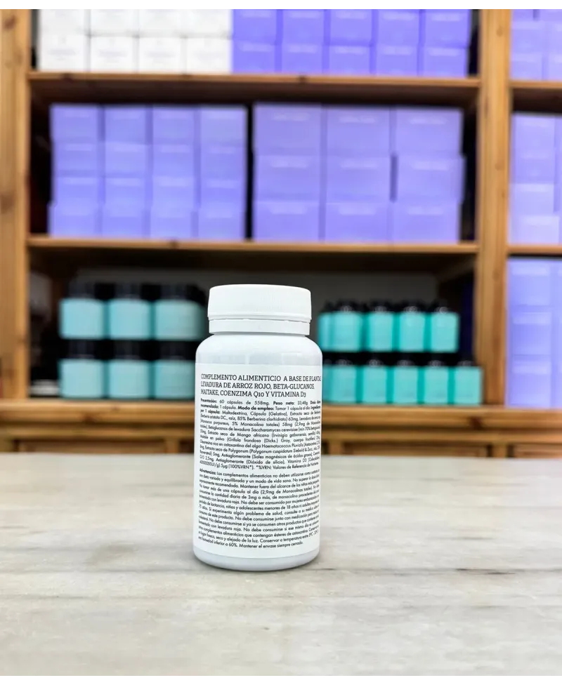 Complemento para protección cardiovascular y mantenimiento del colesterol