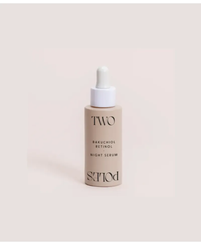 Two Poles Night Serum BAKUCHIOL Retinol 30ml