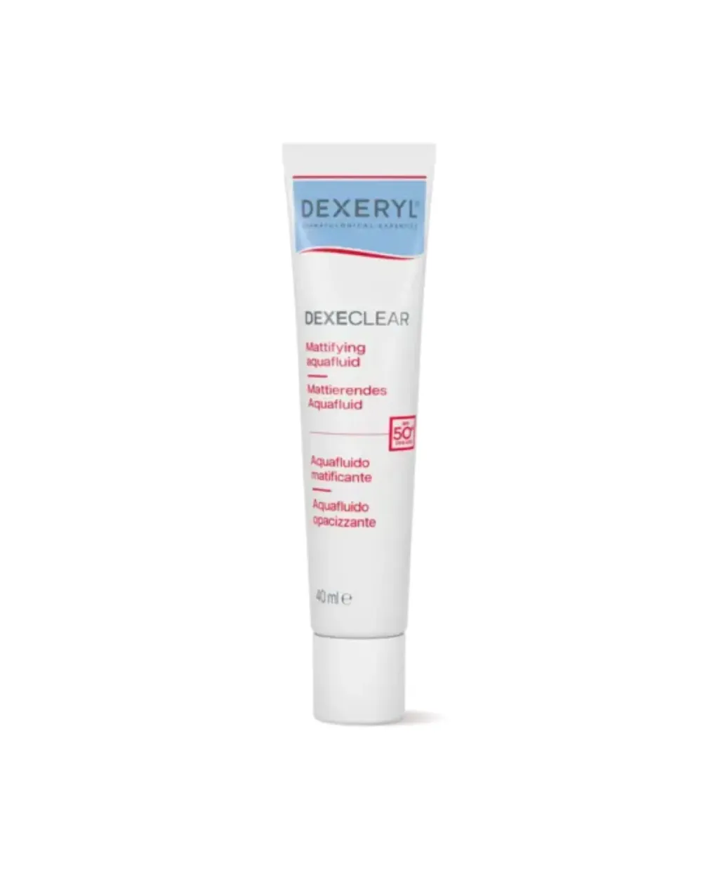 Dexeclear Aquafluido Matificante SPF50+ 40 ml