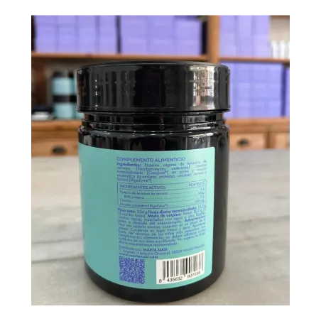 Marta Masi Proteína & Creatina 300gr con DigeZyme® | Suplemento para Masa Muscular y Rendimiento