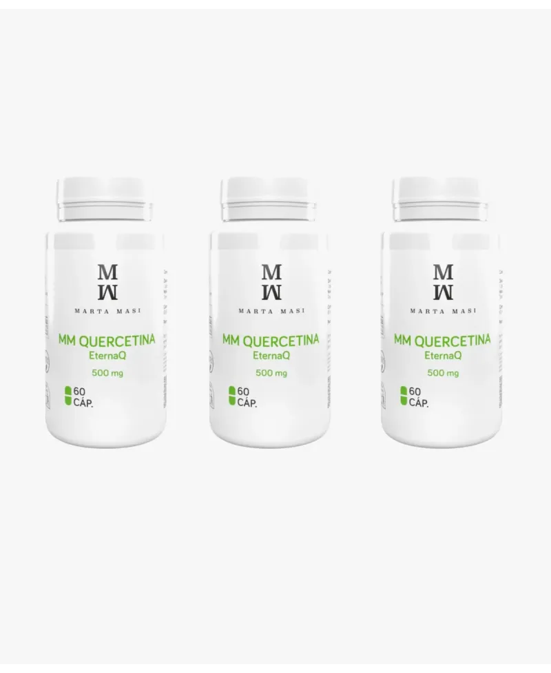 Marta Masi Quercetina 500mg PACK 3x60 Cápsulas