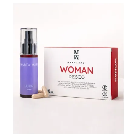 Marta Masi  Woman Lubri 50 ml + Marta Masi Woman Deseo 60 Cápsulas