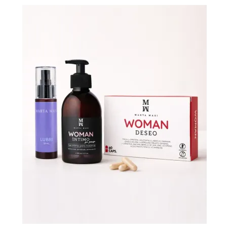 Marta Masi Woman Lubri 50 ml + Marta Masi Woman Deseo 60 Cápsulas + Marta Masi Woman Intimo 250 ml