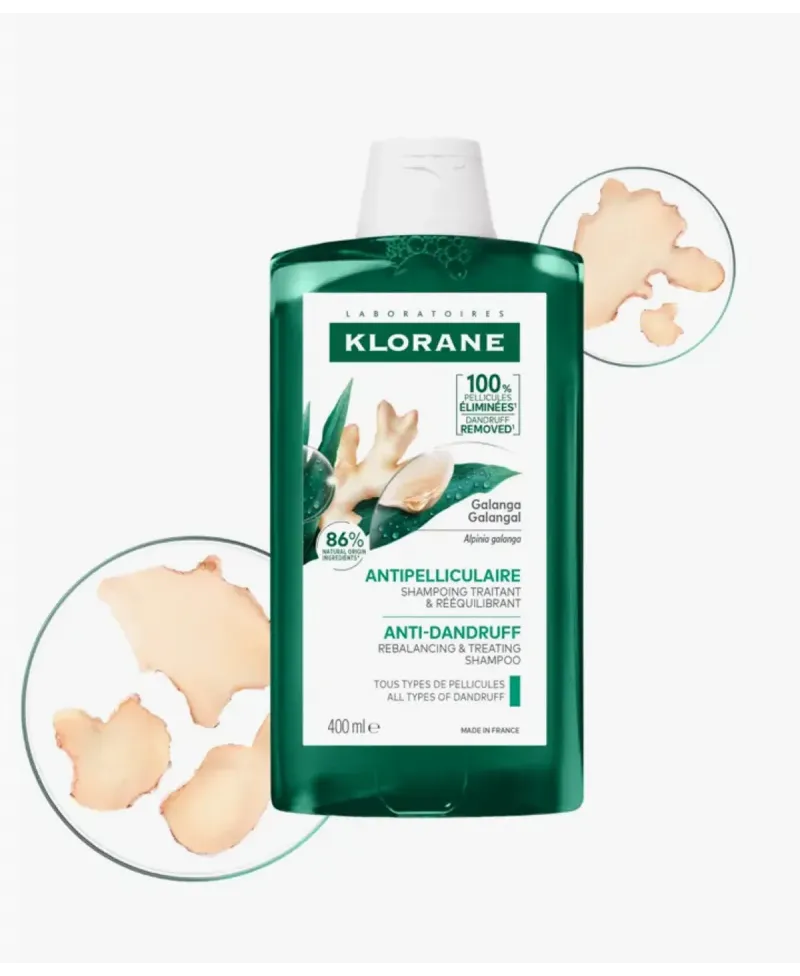 Klorane Galanga Champú Anticaspa Reequilibrante 400 ml