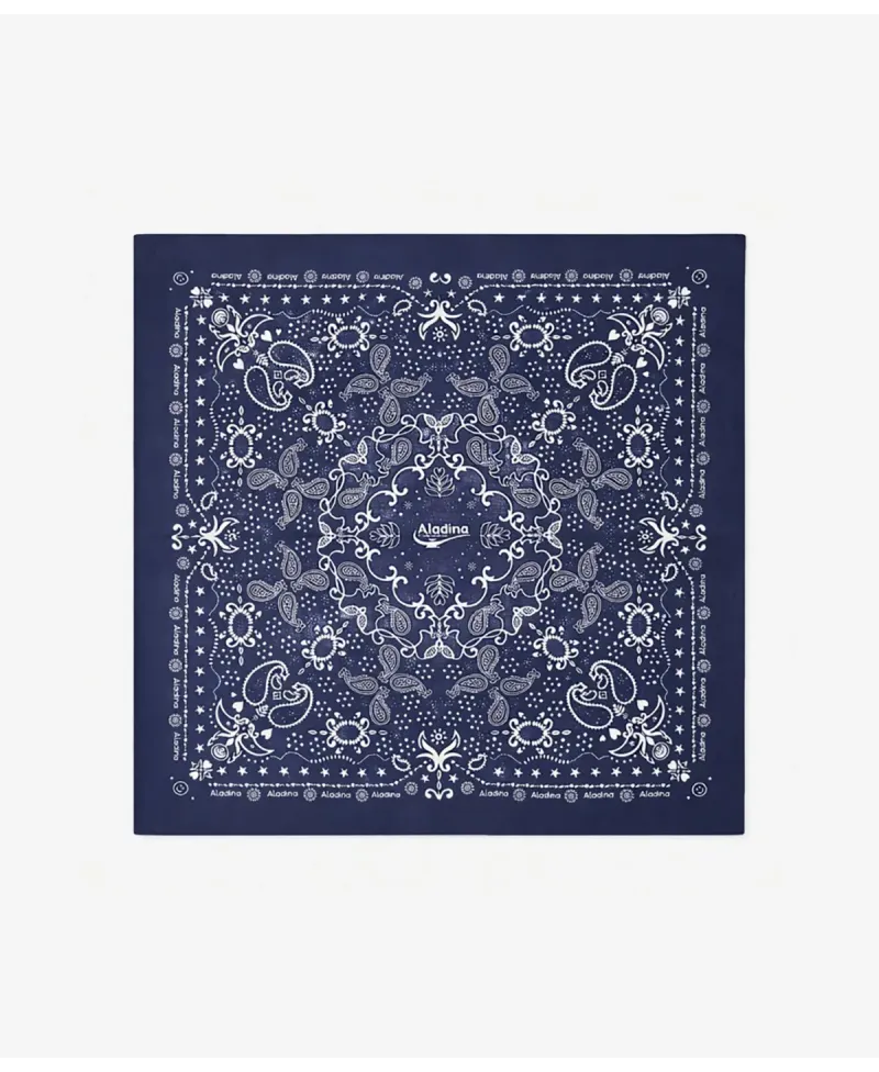 Pañuelo Solidario Aladina - Azul Marino