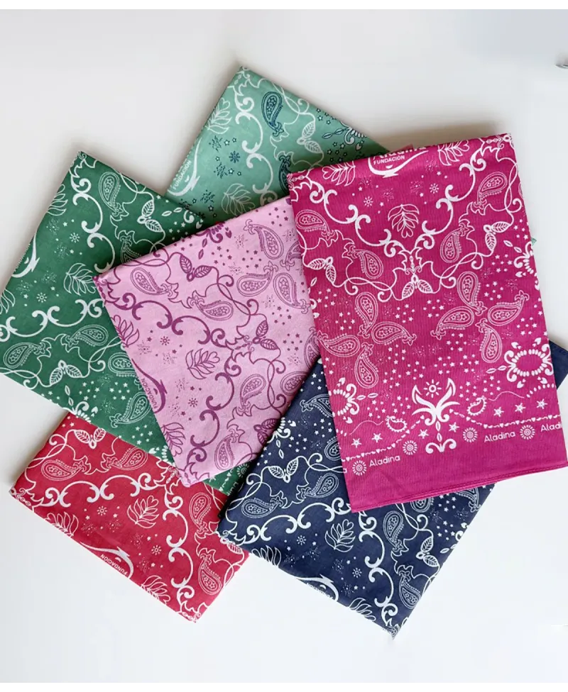 Pañuelo Solidario Aladina - Rojo corazón