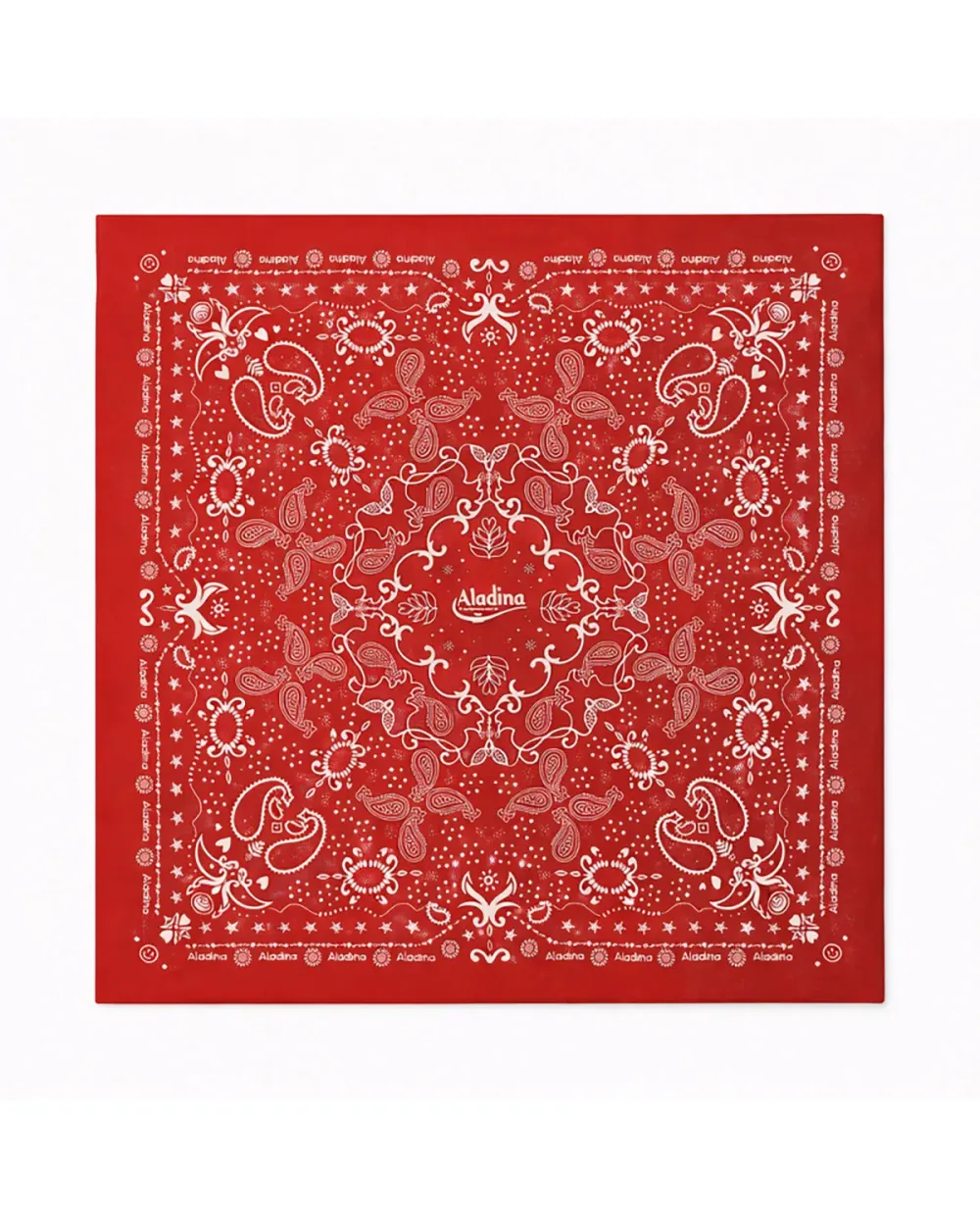 Pañuelo Solidario Aladina - Rojo corazón