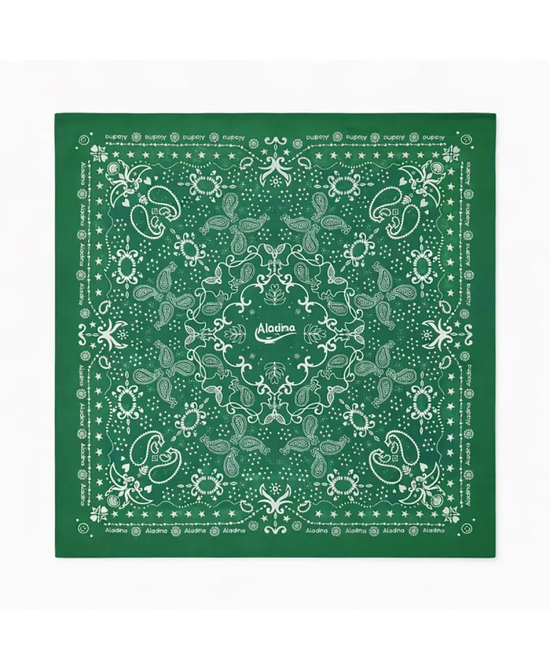 Pañuelo Solidario Aladina - Verde Bosque