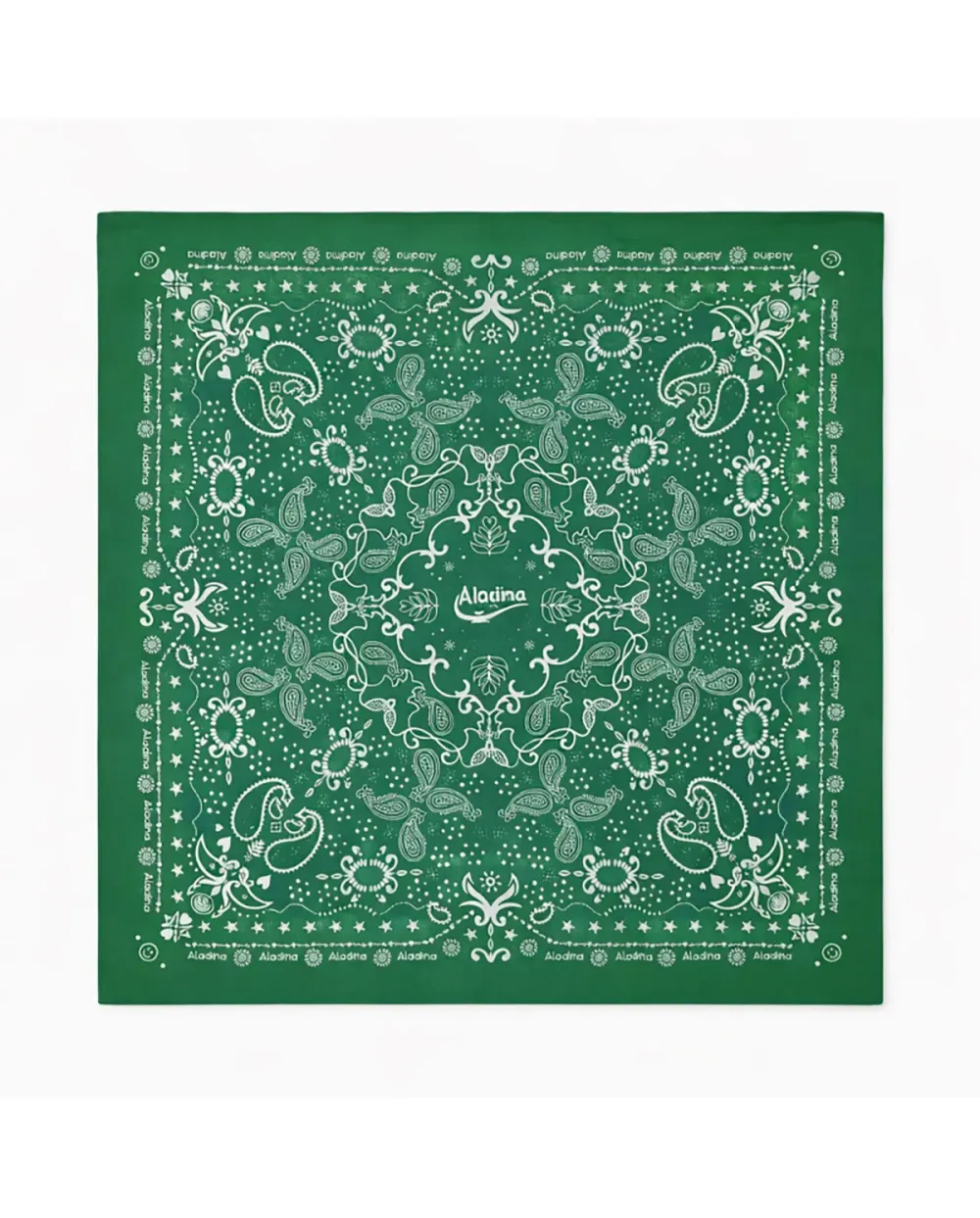Pañuelo Solidario Aladina - Verde Bosque
