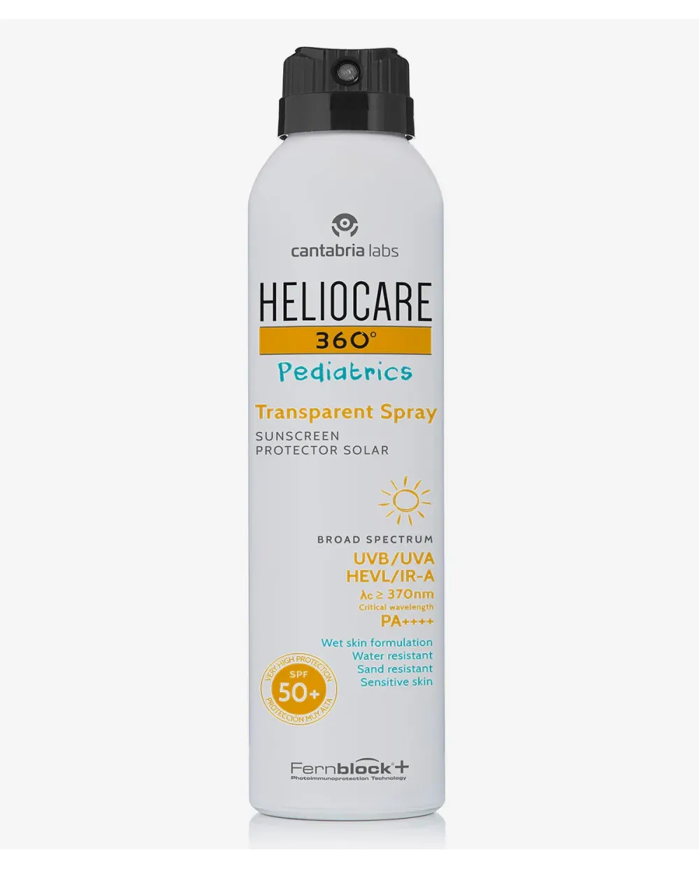 Heliocare 360 Pediatrics Transparent Spray SPF50+ 200 ml